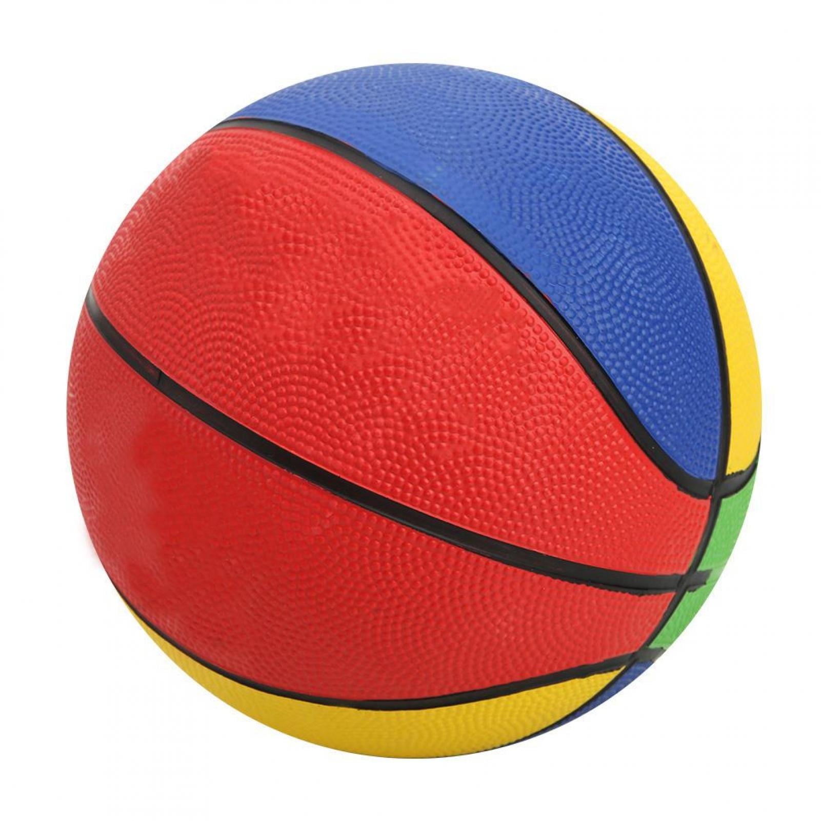 April Gift Mini Basketball Kindergarten,Kindergarten Basketball Wear Resistant Mini Basketball Good Elasticity Soft and Smooth Sport Toy Gift for Indoor and Outdoor 1-5 Years Old 