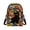 Black Cat Floral Design, variant on USA Flag Floral Vintage for 250th Anniversary Small Crossbody Wallet, Portable Polyester Crossbody Bags for Hiking Travel, Lightweight Chest Bag