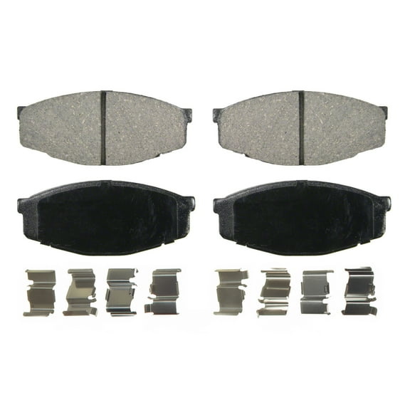 Wagner QuickStop ZD207 Ceramic Disc Brake Pad Set Fits select: 1984-1995 TOYOTA PICKUP, 1981-1988 TOYOTA CRESSIDA
