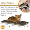 thumbnail image 3 of K&H Pet Products Thermo-Pet Mat, 14"x28", Mocha, 3 of 9
