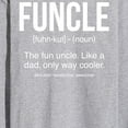 thumbnail image 3 of Instant Message - Funcle Defintion - Men's Long Sleeve T-Shirt, 3 of 6