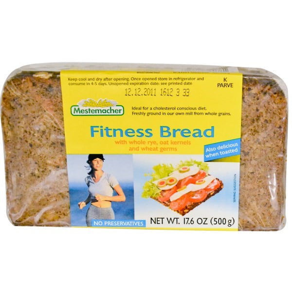 Mestemacher Natural Fitness Bread, 17.6 OZ by Mestemacher