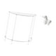 thumbnail image 5 of Mesita de noche de acrílico,Mesa auxiliar de acrílico transparente Mesa auxiliar transparente en capas,Mesa pequeña de acrílico,mesita de noche pequeña,compacta,Estatua del caballo,Estatua, 5 of 8