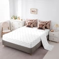 thumbnail image 5 of jejeloiu Retro Rustic Cow 7-Piece Twin Bedding Sets,Multicolor Flower Floral Bedding Comforter Set,Country Farmhouse Locge Sheet Sets For Boys Kids,Luxury Bedroom Decor Reversible, 5 of 8