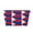 Gold, variant on Filipino Flag Purse Organizer Handbags Totes Leather Zipper Printing Bag For Women Travel Toiletry Bag