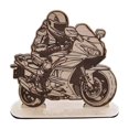 thumbnail image 1 of Oferta por tiempo limitado!MoneyHolder Temporada de graduación de madera Clip en efectivo Motocicleta Bicicleta Regalo de temporada de graduación, 1 of 2