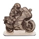 thumbnail image 1 of Great promotion! MoneyHolder Wooden Graduation Season Cash Clip Motorcycle Bicycle Graduation Season Gift, 1 of 2