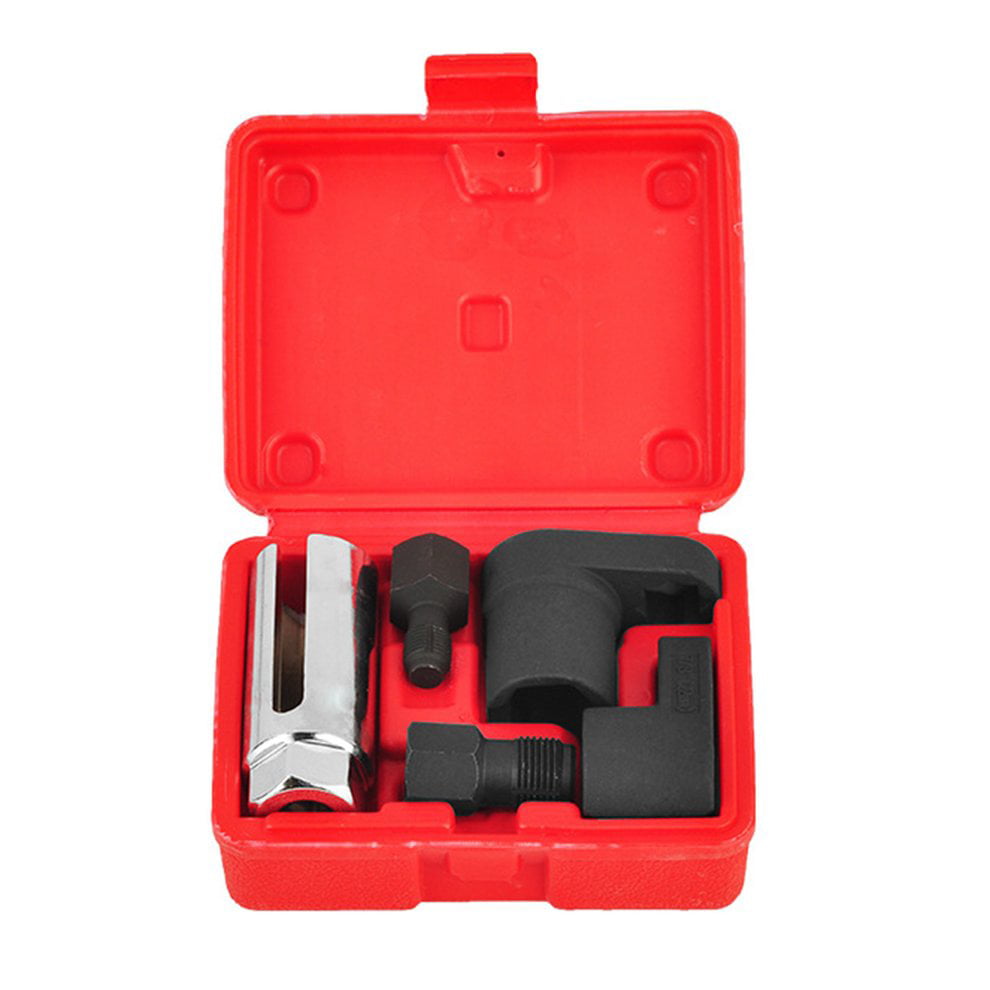 Details about   5pc Oxygen Sensor Offset Socket Wrench Thread Chaser Tool kit M12 M18 1/2" Drive