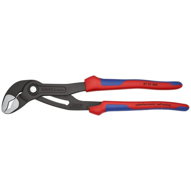 Knipex 8702300 12-Inch Cobra Pliers, Comfort Grip