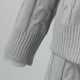 thumbnail image 5 of Vestido de punto, traje de dos piezas, suéter y falda de punto midi, conjunto de 2 piezas ajustado, vestido midi, vestido de suéter de cuello alto, conjunto de vestido de punto, vestido, 5 of 6