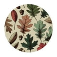 thumbnail image 2 of PIKWEEK Round Tablecloth with Elastic Edge - Happy Thanksgiving - Table Cover for Patio, Kitchen and Dining Room, 2 of 7