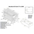 thumbnail image 4 of Leo & Lacey Twin Over Twin Staircase Storage Bunk Bed, 4 of 4
