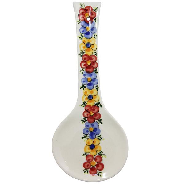 Hand Painted Traditional Portuguese Ceramic Spoon Rest Made in Portugal
