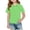 Light Green, variant on YOUYEDIAN Girls Short Sleeve Polo Shirt Kids Collared Button Down School Uniform T Shirt Casual Golf Athletic Tops (Yellow, 6-7 Years)