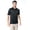 Black, variant on Men’s Polo Shirt Polo Collar and Performance Easy Care Short Sleeve Solid Shirt Color Black, S