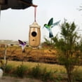 Hummingbird House Wooden Hummingbird House For Outside Hanging