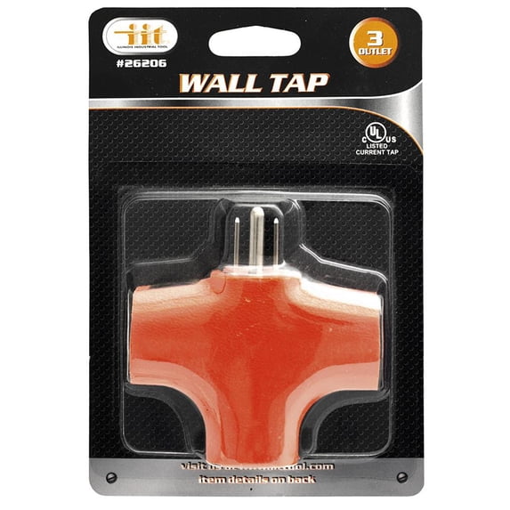 "Illinois Industrial Tool 3 Outlet Wall Tap"