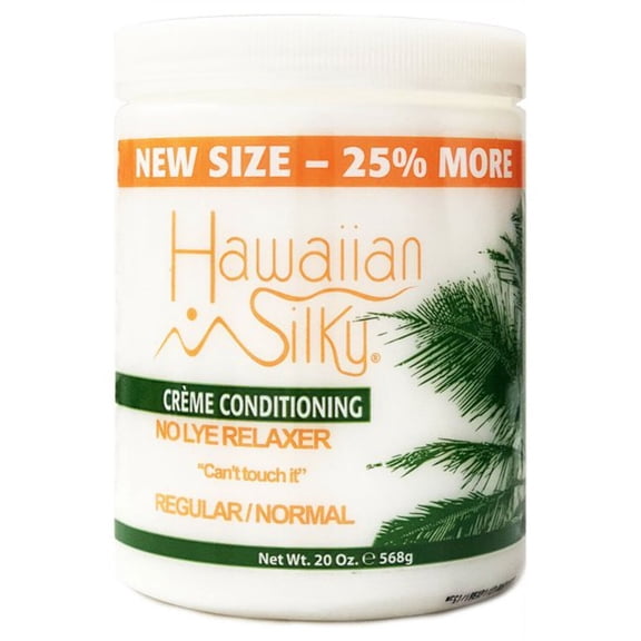Hawaiian Silky- Creme Conditioning No Lye Relaxer Regular 20oz