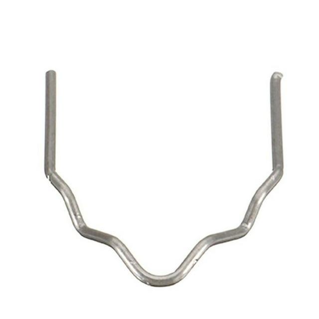 Agrafeuse en Plastique Pré-Découpée 0.8mm Agrafes Pare-Chocs Métal Fournitures de Réparation 100 Pcs Standard Acier Inoxydable