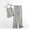 thumbnail image 2 of Besolor Womens Plus Size Pajama Sets Casual Soft Cami Top and Pants 2 Piece Loungewear Outfits Sleepwear Pjs, 2 of 3