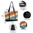 thumbnail image 2 of FORMRS Laptop Tote Bag for Women with 15.6" Computer Compartments Handbag, Colorful Plane, 2 of 7