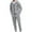 Gray, variant on Aofany Men's Tracksuit Set Sweatsuit Jogging Suits Full Zip Casual Hooded Jackets Pants Athletic Workout 2 piece Outfits