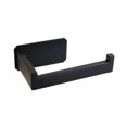 thumbnail image 1 of Soporte de papel higiénico para baño de estilo montado en la pared, soporte para toallas de papel de baño para el hogar, acero inoxidable, negro seitruly  HA4513-02B, 1 of 6
