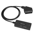 thumbnail image 3 of SCART a adaptador compatible con HDMI Portáficas portátiles para el convertidor de plástico digital Televisión de medios reproductor de video Adaptador de video sin conductor Inevent EL005494-00B, 3 of 7