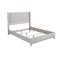 thumbnail image 4 of Origins by Alpine Denver Full Size Wood Panel Bed in Light Gray, 4 of 12