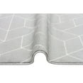 thumbnail image 2 of Safi Grey Geometric Micropolyester Area Rugs for Living Room Jacquard Textured Modern Rugs Soft Geometric Rug for Bedroom Washable Rug Non-Slip Bohemian Carpet Perfect for Dining Room Office Beige, 2 of 5