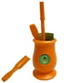 thumbnail image 2 of Argentina Mate Gourd Set Tea Cup Spoon Bombilla Straw Yerba Remover Gift Kit 941, 2 of 6