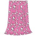 thumbnail image 2 of Hello Kitty Fleece Blanket Super Soft Cozy Throw Blanket 60"X50", Lightweight Fuzzy Comfy Flannel Blanket Warm Plush Throw Blankets For Couch, Sofa, Bed, 2 of 7
