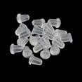 thumbnail image 2 of 1000 Pcs Embouts de Boucles d'Oreilles Transparents en Silicone de Sécurité, Accessoires de Bijoux, 2 of 7