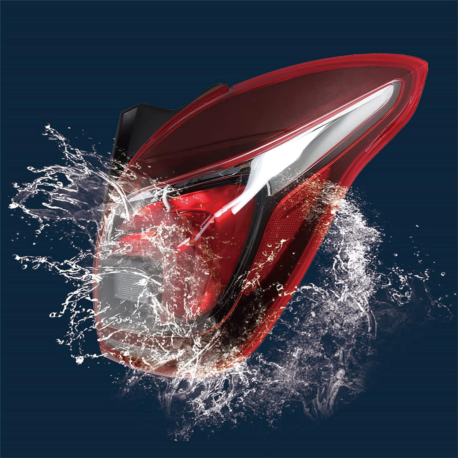 LABLT Outer Rear Brake LED Tail Light Assembly Replacement for 2017-2021 Buick Encore Passenger Side Tail Lamp GM2801296 42698966