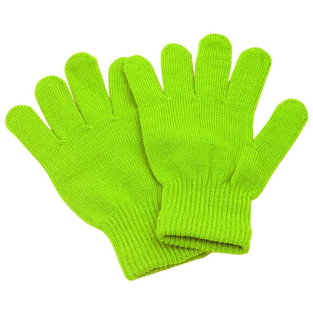 YJDS Kids Gloves Cashmere Knit Winter Warm Magic Stretch 2 Pairs 