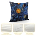 thumbnail image 4 of Orinice Planets Sun Graphic Decorative Throw Pillow Cover for Home Couch Living Room Bed Sofa - 1PC 20x20in, 4 of 5