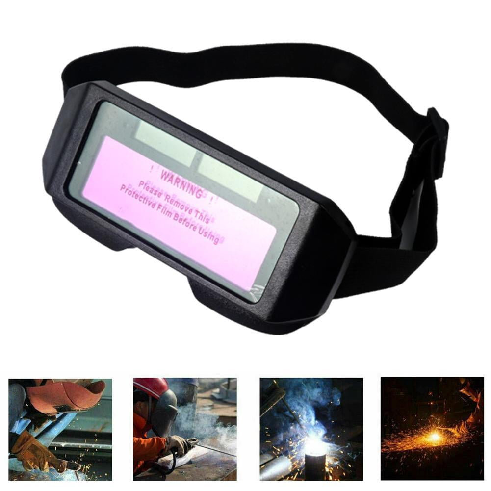 Solar Powered Auto Darkening Welding Helmet Eyes Welder Anti-glare Glasses XMAS N3F3