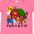 thumbnail image 4 of Inktastic TWO-I-E-I-O Boys or Girls Baby Bodysuit, 4 of 5