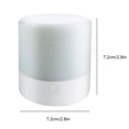 thumbnail image 3 of xinxinxx Touch Control Night Light Rechargeble Table Bedside Nursing Lamp 7 Colors Adjustable Desk Lamp, 3 of 9