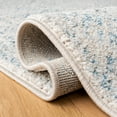 thumbnail image 6 of SAFAVIEH Tulum Ophelia Bordered Geometric Runner, 2' x 5', Ivory/Turquoise, 6 of 8