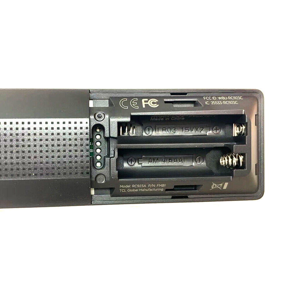 Télécommande De Remplacement RC923A-FMB1 Pour TCL TV 4K OLED Smart TV - Compatible G0401-000267 - Avec Microphone Vocal - 2