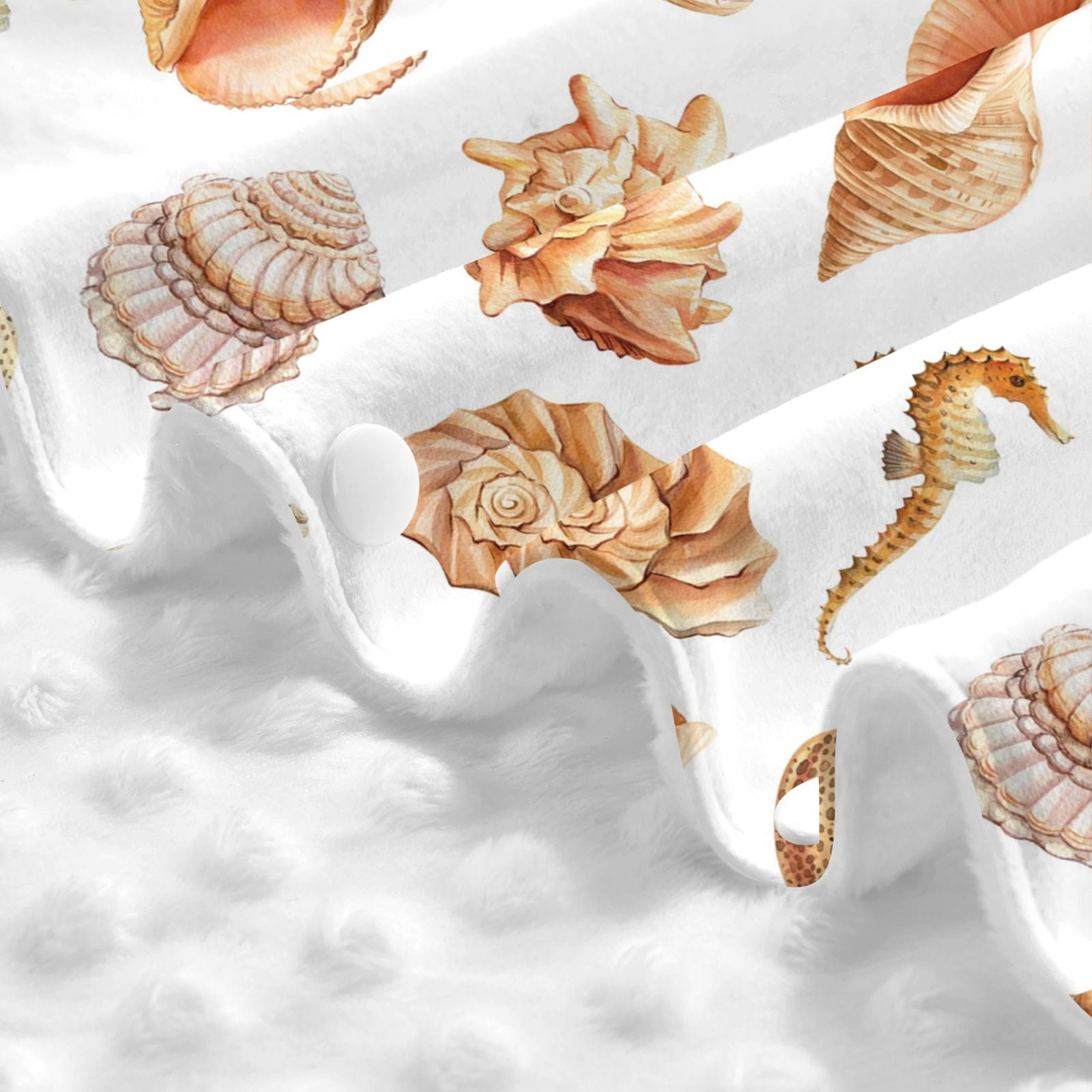 Car Seat Cover Baby - Conch Shell No.J937 Breathable Infant Car Seat Cover for Baby Carseat, Lightweight Comfort Baby Essentials Must Haves Newborn Stuff for Girl Boy