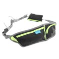 thumbnail image 4 of AONIJIE Bolsa para deportes al aire libre ultraligera unisex Bolsa de cintura con cinturón ajustable impermeable (Negro), 4 of 8