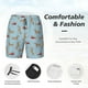thumbnail image 3 of Balery Dachshund Dog Bañador para hombre, shorts de playa de secado rápido con entrepierna y forro de compresión-XX-Large, 3 of 6