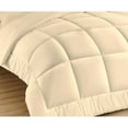 thumbnail image 4 of 3 Piece New Fluffy Pattern Comforter Set, 800 TC, 100% Egyptian Cotton, Full/Queen Size Ivory Solid, 4 of 6