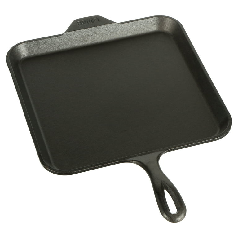 Lodge Chef Collection Cast-Iron Double Handled Square Griddle - 11
