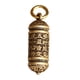 thumbnail image 1 of Llavero con colgante de cilindro de sutra de Buda de latón hueco, collar y joyero, 2 estilos Estilo B, 1 of 9