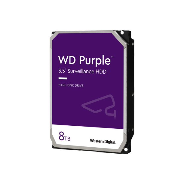 Purple 8TB 5400 RPM 256MB Cache SATA 6.0Gb/s 3.5" Internal Hard Drive
