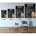 thumbnail image 5 of Warren Buffett Quotes Ten Things People Learn Too Late Motivational Framed Office Wall Art Poster and Print Inspirational Home Wall Decoration Pictures Framed Easy to Hang-12"Wx18"H, 5 of 6