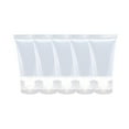 thumbnail image 2 of Oleegame 2PC 5PC Empty Hand Soap Cosmetic Cream Travel Lotion Containers Bottle 30ML White, 2 of 7